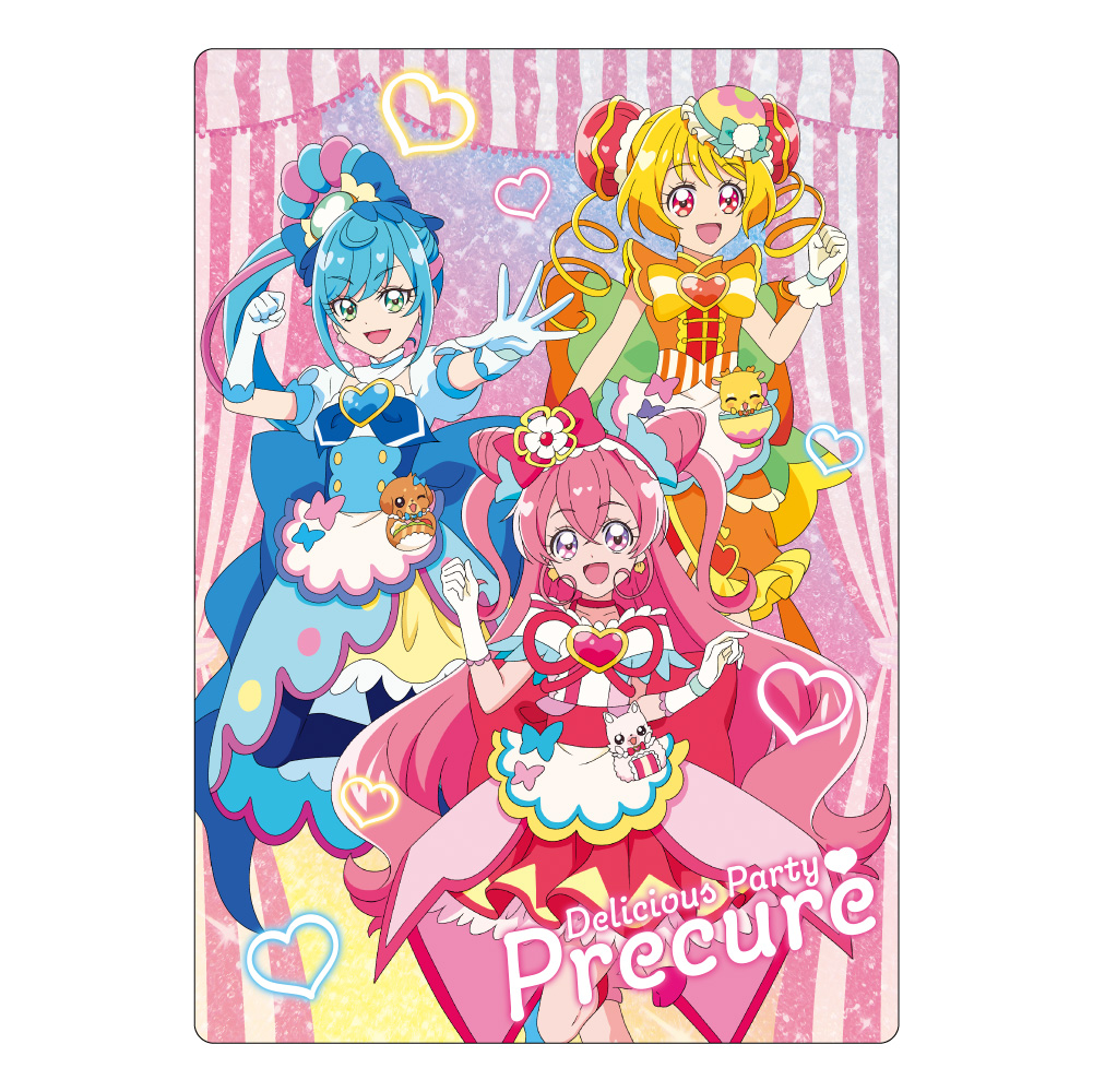 Granup Shop グラナップショップ 予約3 28〆 デリシャスパーティ プリキュア B5下敷き 集合